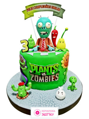 Torta Plantas Contra Zombis, Plants vs Zombies